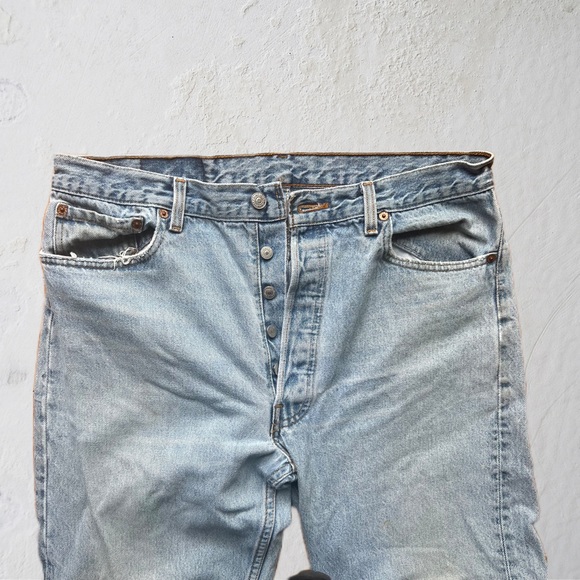 VINTAGE 90’s Levi’s 501 Made in USA - Picture 5 of 8